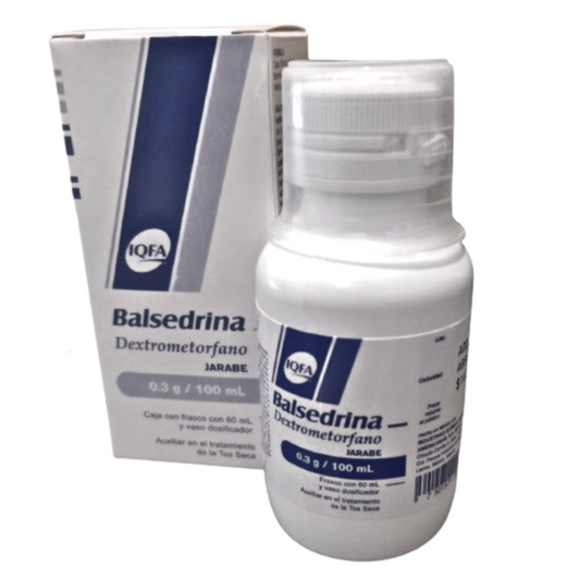 BALSEDRINA JARABE Fco. 60 ML. 300 MG/100 ML.