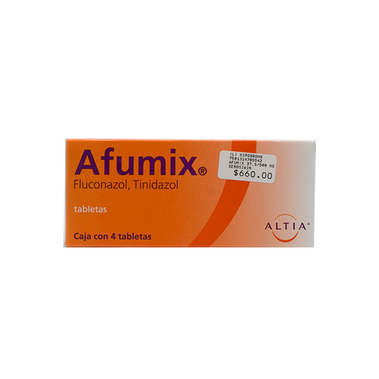 AFUMIX c/4 TABS. 37.5/500 MG.