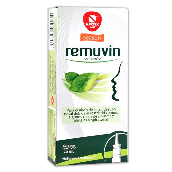 REMUVIN Sol. Nasal Fco. Atomizador 20 ML.