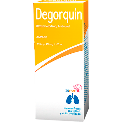 DEGORQUIN JBE. Infantil Fco. 150 ML. 113-150 MG/100 ML.