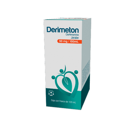 DERIMETON JARABE Fco. 120 ML. 50 MG/100 ML.