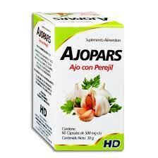 AJOPARS c/60 CAPS. 500 MG.