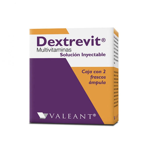 DEXTREVIT Sol. Iny. c/2 FCO. AMP. 10 ML.