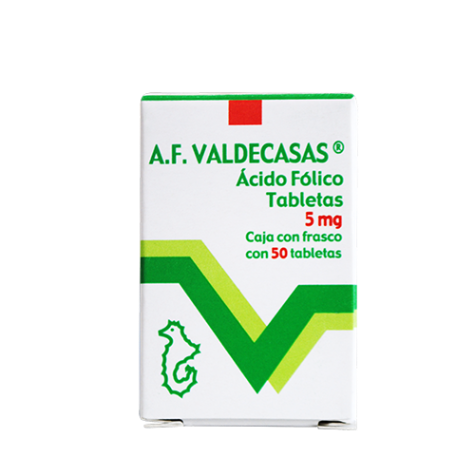 A.F. VALDECASAS c/50 TABS. 5 MG.