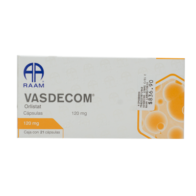 VASDECOM c/21 CAPS. 120 MG.