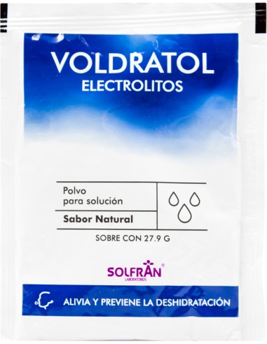 ELECTROLITOS APO Polvo Sabor Natural c/1 Sob. 27.9 G