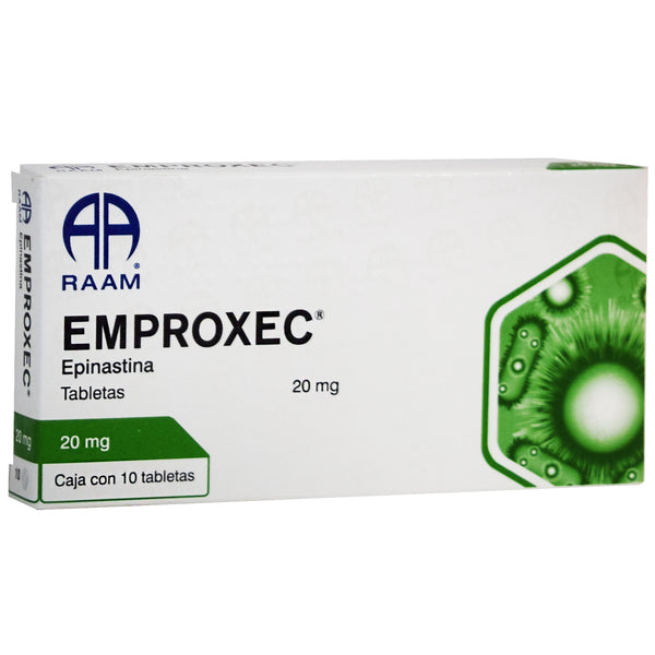 EMPROXEC c/10 TABS. 20 MG.