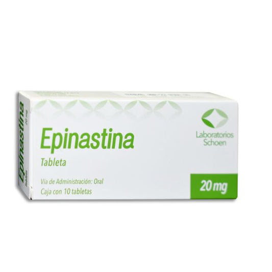 EPINASTINA (Schoen) c/10 TABS. 20 MG.