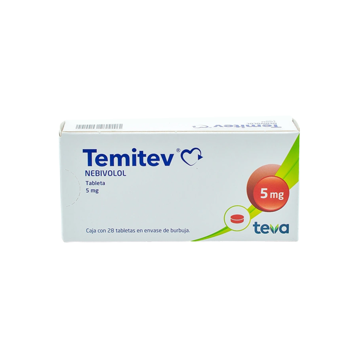 TEMITEV c/28 TABS. 5 MG.