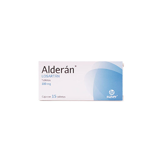 ALDERAN c/15 TABS. 100 MG.