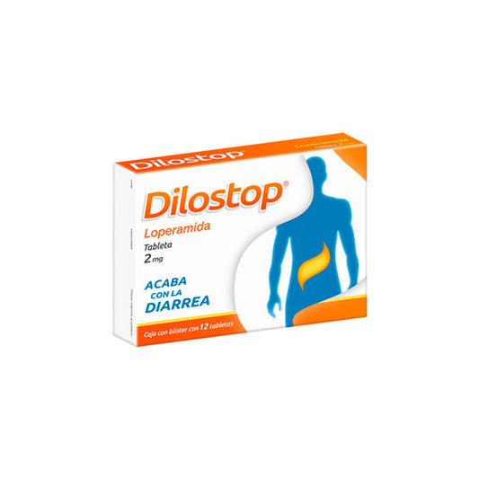 DILOSTOP c/12 TABS. 2 MG.