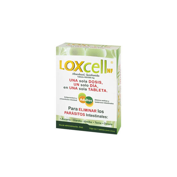 LOXCELL NF c/1 TABLETA 400/300 MG.