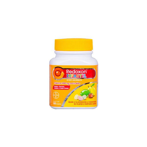 REDOXON Infantil c/100 TABS. Masticables 100 MG.