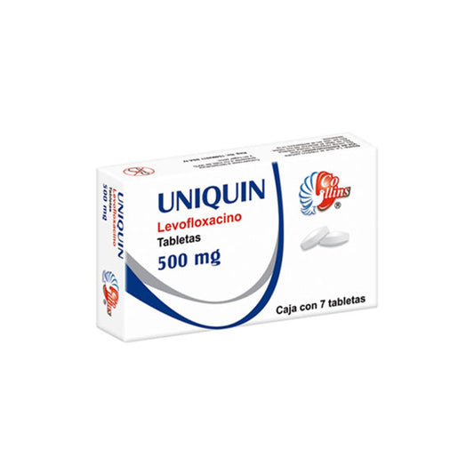 UNIQUIN c/7 TABS. 500 MG.