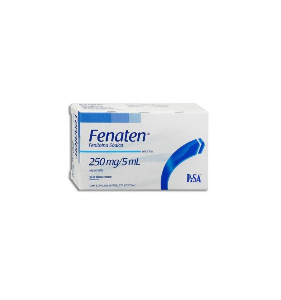 FENATEN Sol. Iny. c/1 AMPTA. 250 MG/5 ML.