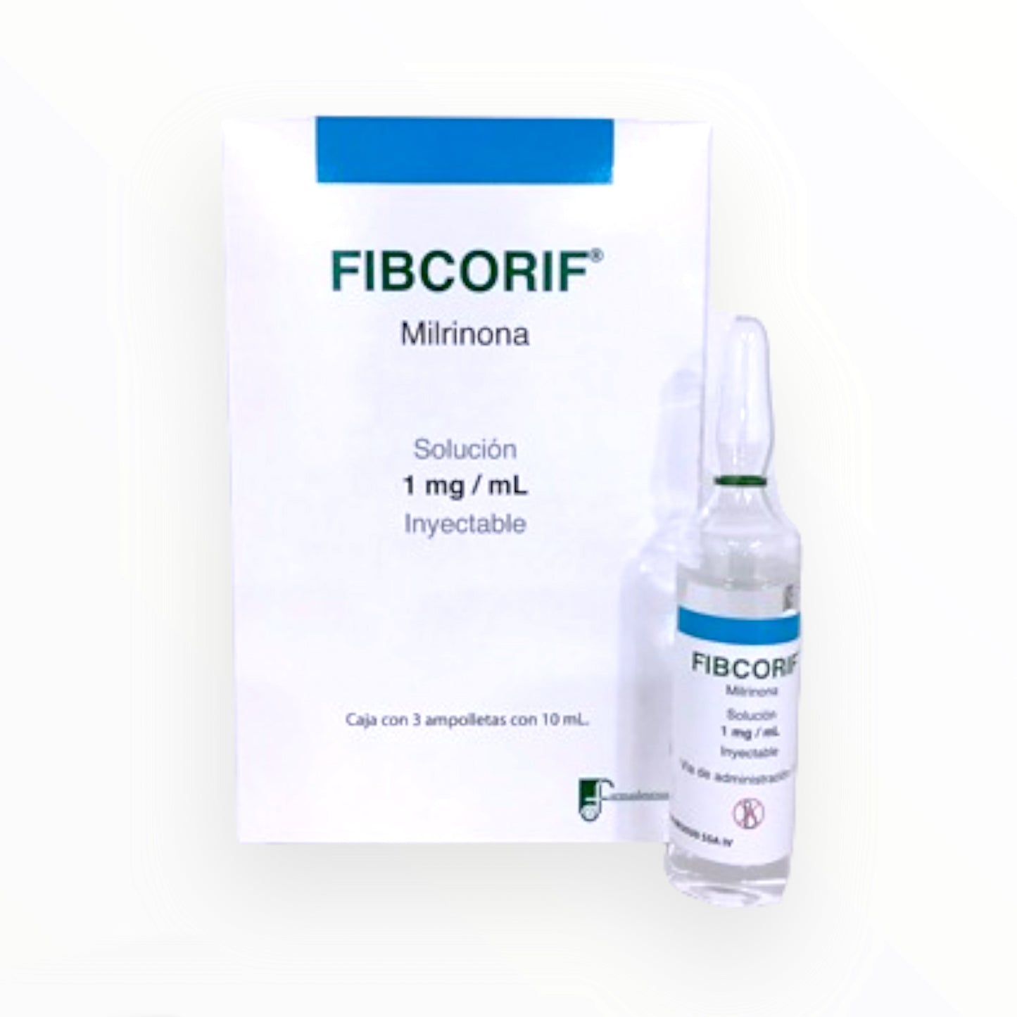 FIBCORIF Sol. Iny. c/3 AMPTAS. 10 ML. 1 MG/1 ML.