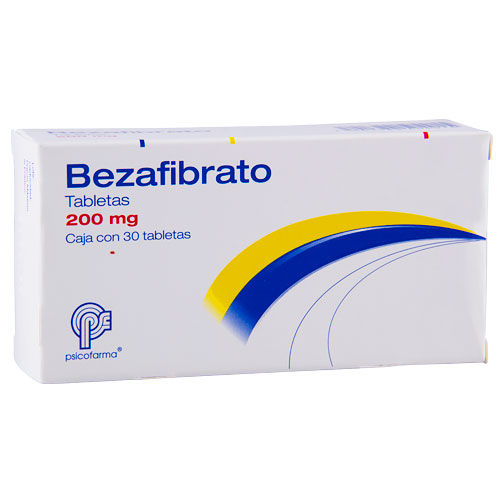 BEZAFIBRATO (Psicofarma) c/30 TABS. 200 MG.