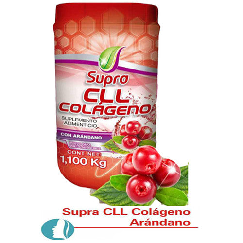 CLL COLÁGENO (Supra) Polvo c/ARÁNDANO Bote c/1.1 KG.