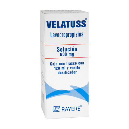 VELATUSS SOLUCIÓN Fco. 120 ML. 600 MG/100 ML.