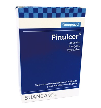 FINULCER Sol. Iny. c/1 FCO. AMP. 40 MG/10 ML.