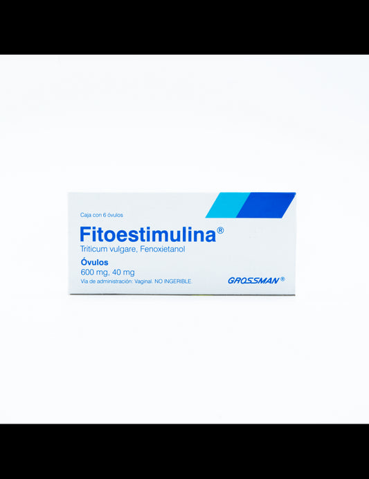 FITOESTIMULINA c/6 ÓVULOS 600/40 MG.