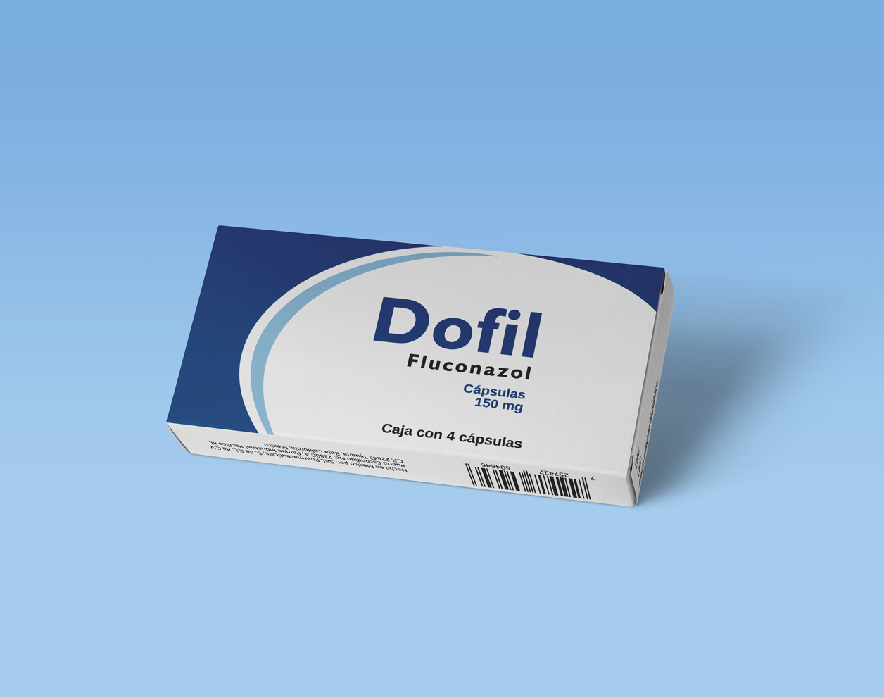 DOFIL c/ 4 CÁPSULAS 150 MG.