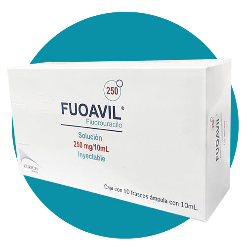 FUOAVIL Sol. Iny. c/10 FCO. AMP. 250 MG/10 ML.