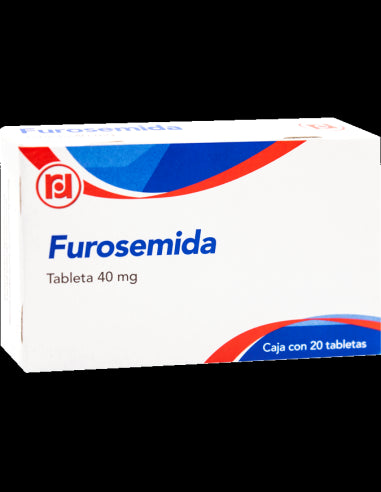 FUROSEMIDA (Randall) c/20 TABS. 40 MG.