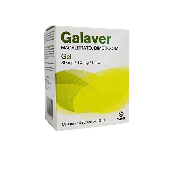 GALAVER GEL c/10 Sobres 10 ML. 80-10 MG/1 ML.