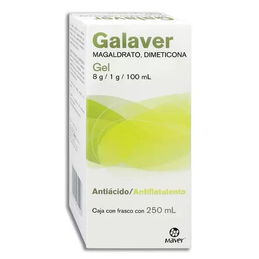 GALAVER GEL Fco. 250 ML. 8-1 G/100 ML.