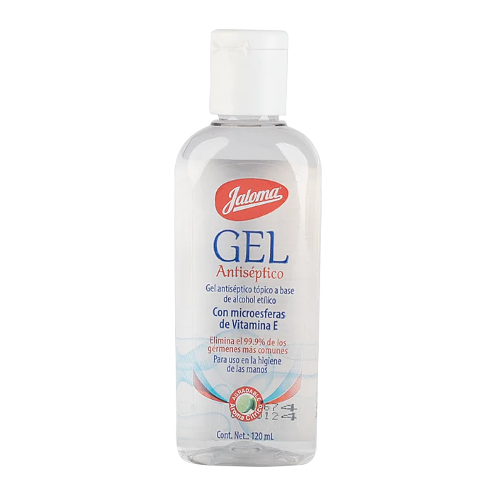 GEL ANTISÉPTICO p/MANOS c/VITAMINA-E (Jaloma) Fco. 60 ML.