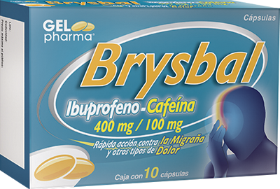 BRYSBAL c/10 CAPS. 400/100 MG.