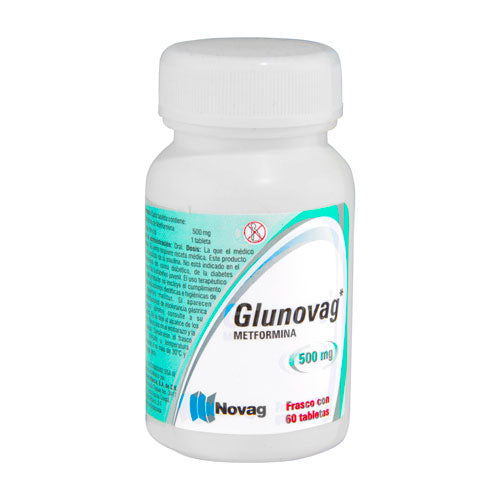 GLUNOVAG c/60 TABS. 500 MG.