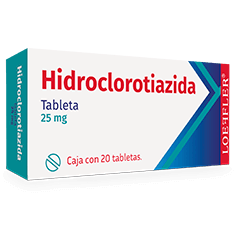 HIDROCLOROTIAZIDA (Loeffler) c/20 TABS. 25 MG.