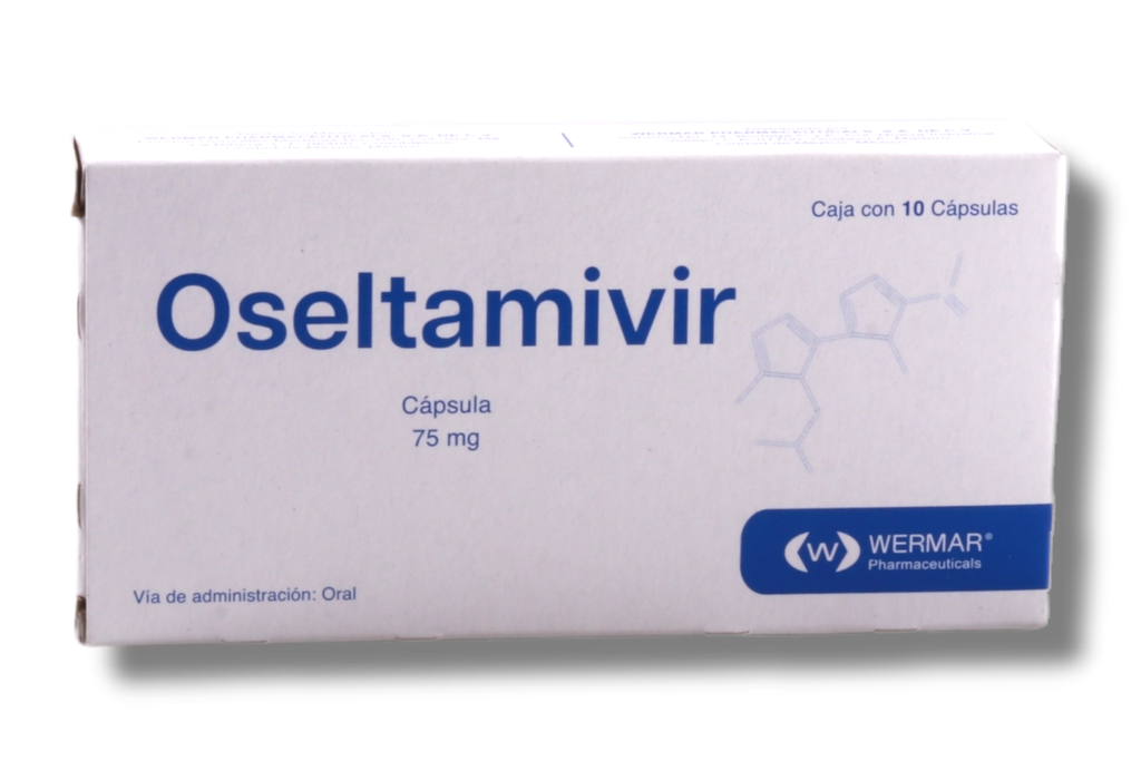 OSELTAMIVIR (Wermar) c/10 CAPS. 75 MG.