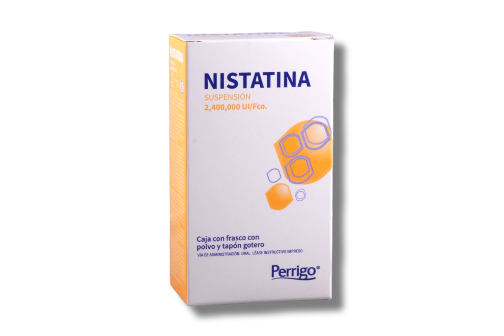 NISTATINA (Perrigo) SUSP. Fco. 24 ML. 2,400,000 UI.