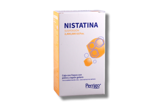 NISTATINA (Perrigo) SUSP. Fco. 24 ML. 2,400,000 UI.