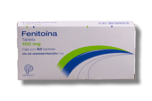 FENITOÍNA (Psicofarma) c/50 TABS. 100 MG.