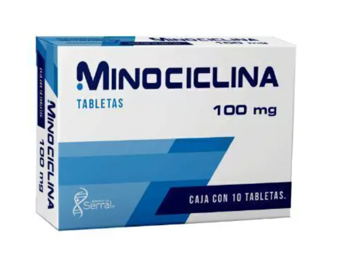 MINOCICLINA (Serral) c/10 TABS. 100 MG.