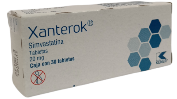 XANTEROK c/30 TABS. 20 MG.