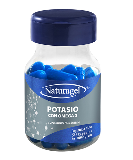 POTASIO CON OMEGA-3 c/30 CAPS. 700 MG.