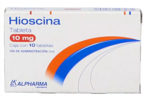 HIOSCINA (Alpharma) c/10 TABS. 10 MG.