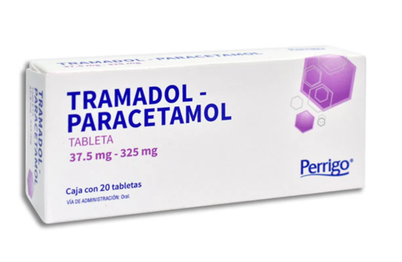 TRAMADOL/PARACETAMOL (Perrigo) c/20 TABS. 37.5/325 MG.