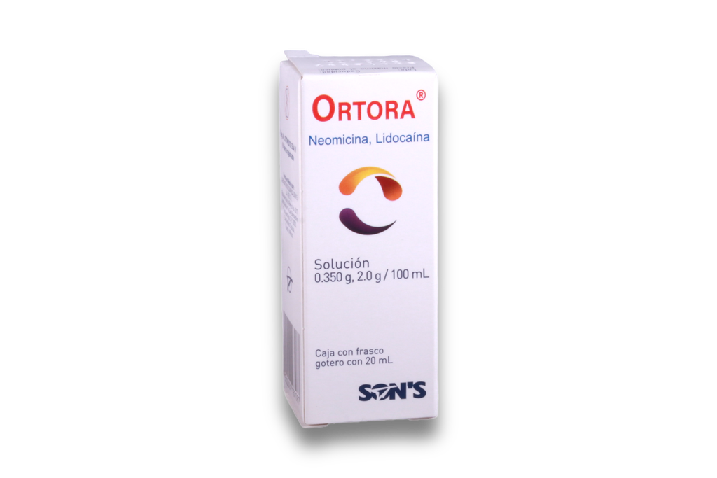 ORTORA SOL. ÓTICA Fco. Gotero 20 ML. 0.350-2.0 G/100 ML.