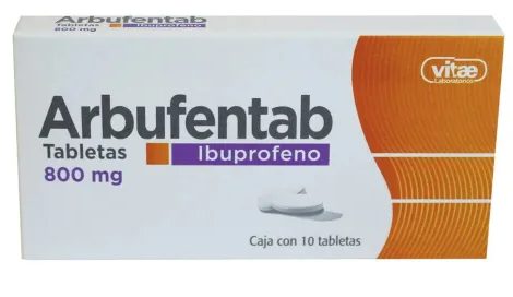 ARBUFENTAB c/10 TABS. 800 MG.