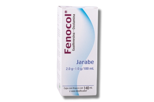 FENOCOL JARABE Fco. 140 ML. 2.0-1.0 G/100 ML.