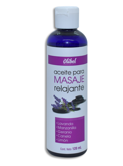 OLIBEL ACEITE PARA MASAJE RELAJANTE Fco. 120 ML.