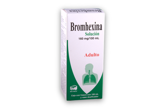 BROMHEXINA (Biomep) SOL. Adulto Fco. 100 ML. 160 MG/100 ML.