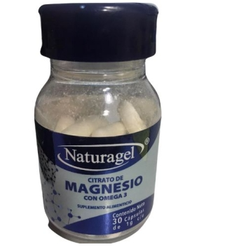 MAGNESIO CON OMEGA-3 (Naturagel) c/30 CAPS. 1 G.