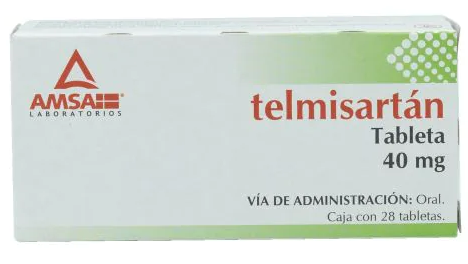 TELMISARTÁN (Amsa) c/28 TABS. 40 MG.